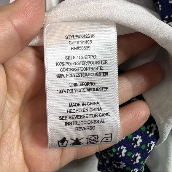 Kut From The Kloth Women’s Blue Floral Career Blazer Size M - Picture 8 of 10